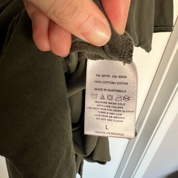 Forest Green men’s shirt size L - Picture 3 of 3